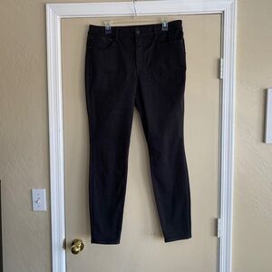 Athleta Flex Ultra Skinny Black Jeans Sz.16 Pants Capsule Minimalist